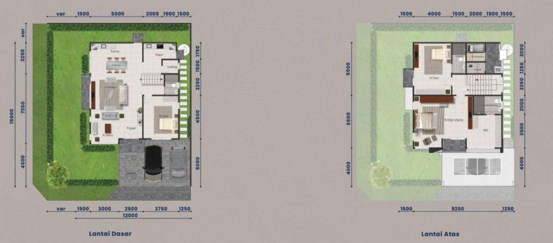 New Menteng lebar 12×15 Detached Hoek